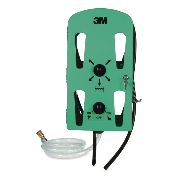 3M Flow Control System wall-mount chemical dispenser 85851 with water hose