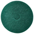 Victoria Bay 17 inch green scrubbing floor pad