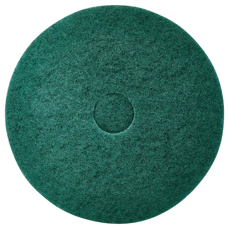 Victoria Bay 17 inch green scrubbing floor pad