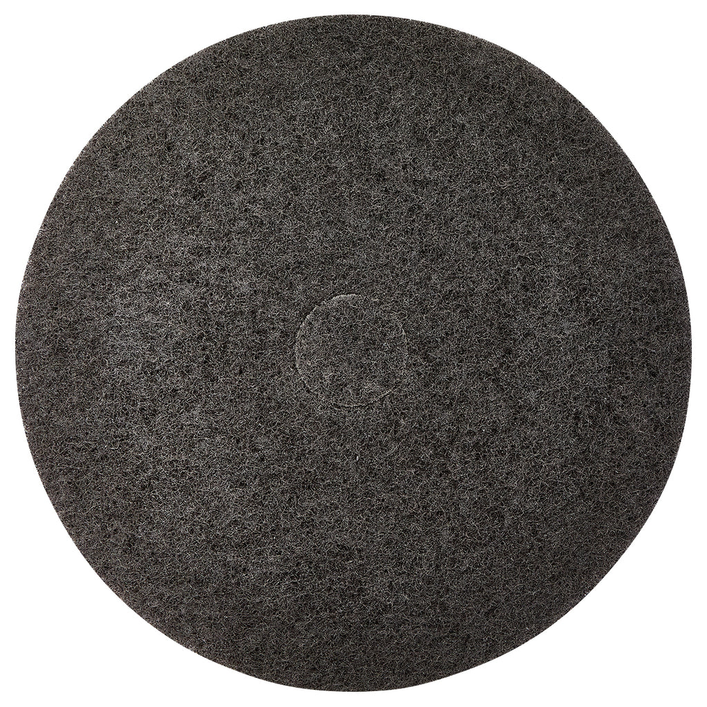 Victoria Bay heavy-duty black stripping pad, 20 in