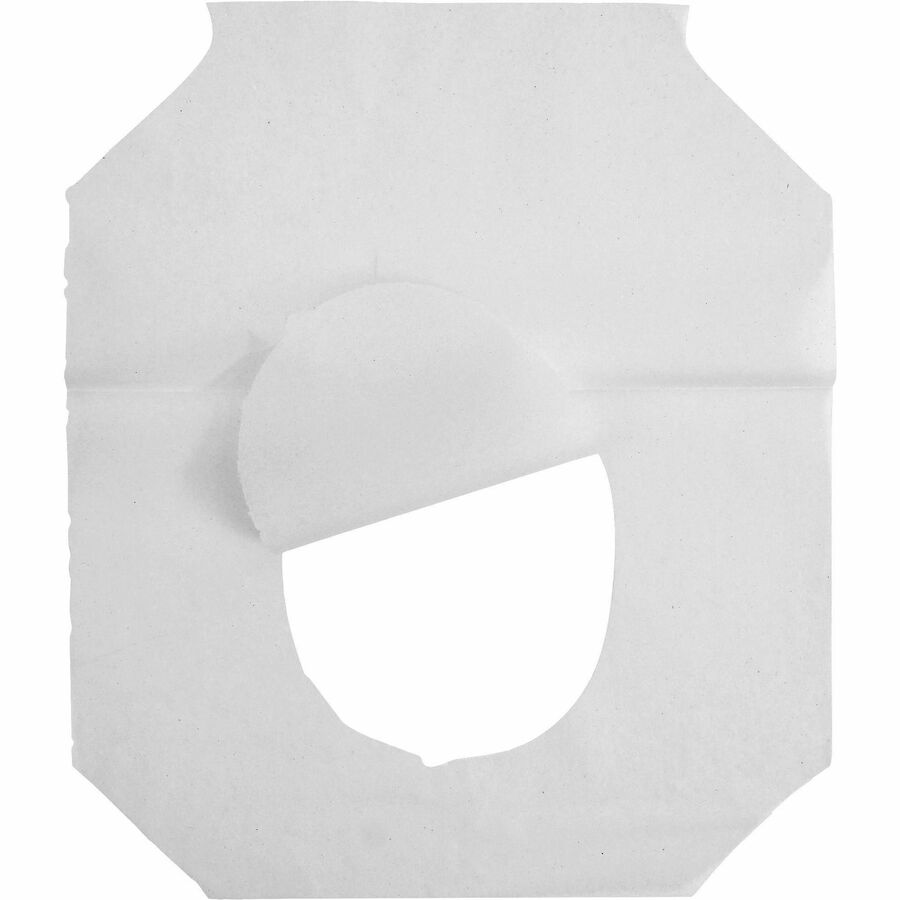 Half-fold toilet seat cover