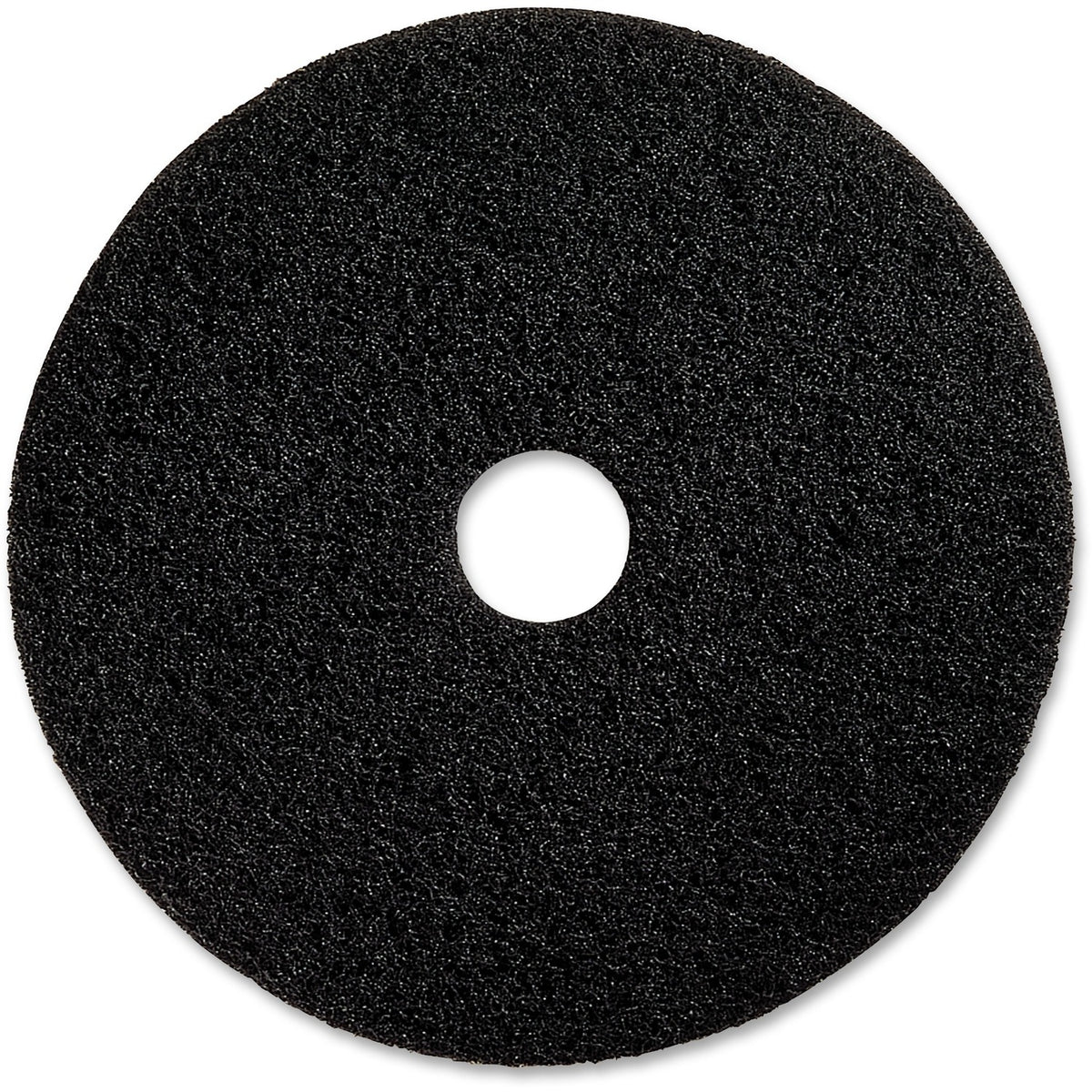 Genuine Joe Black Stripping Pads, 20 in, 5/Case