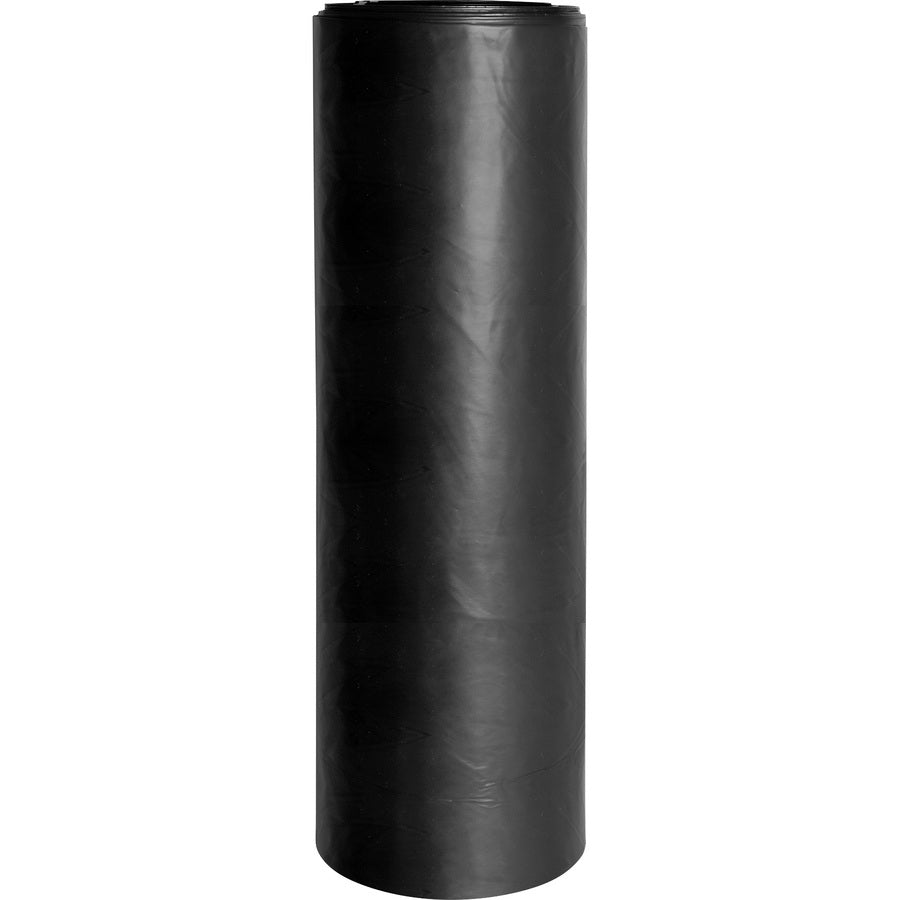 Roll of heavy-duty black can liners