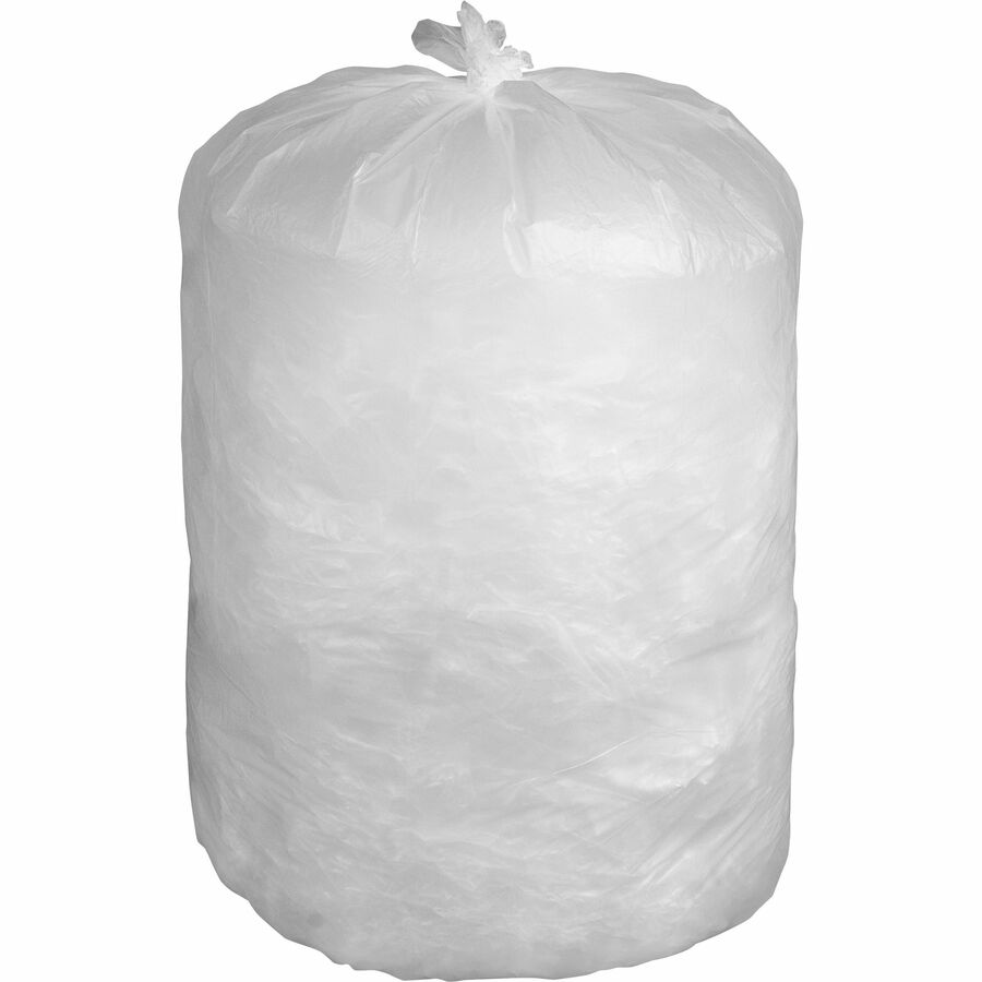 High-density can liner out of the package
