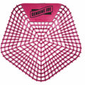 Genuine Joe Urinal Screens, 30-Day, Red, 10/Case