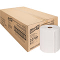 Genuine Joe Hardwound Paper Towels, White, 800 ft Rolls, 6/Case