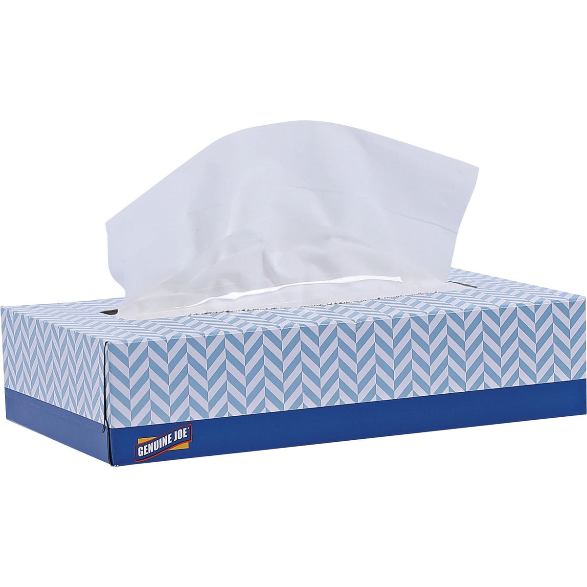 Genuine Joe facial tissue box