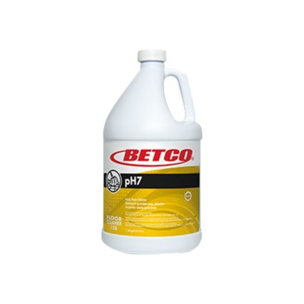 Betco pH7 Neutral Floor Cleaner bottle, side view