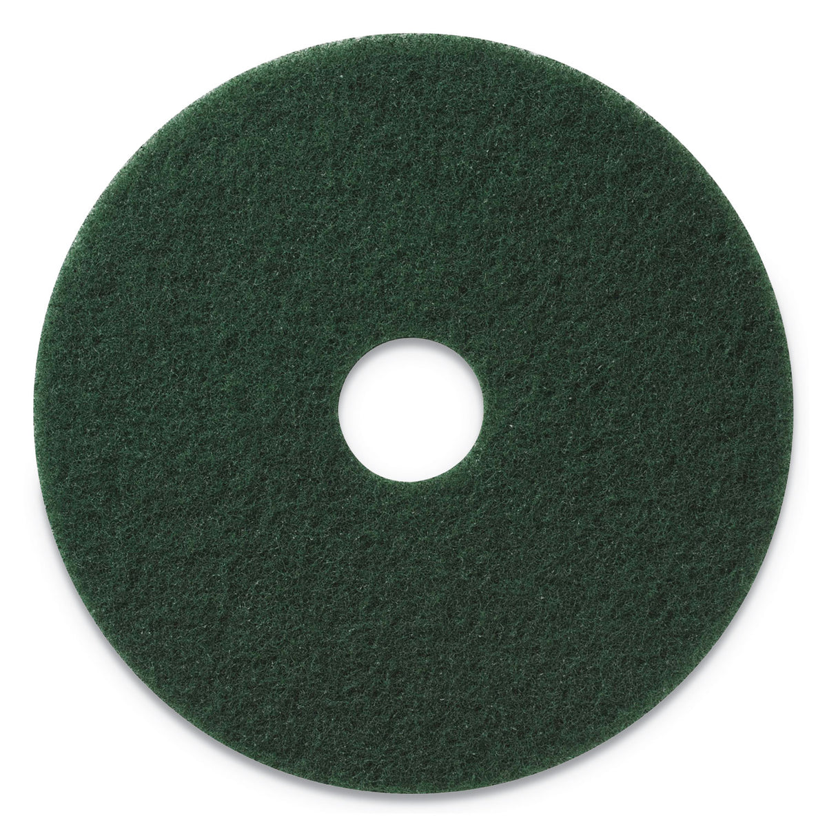 Americo Scrubbing Pads, 17 in, Green, 5/Case