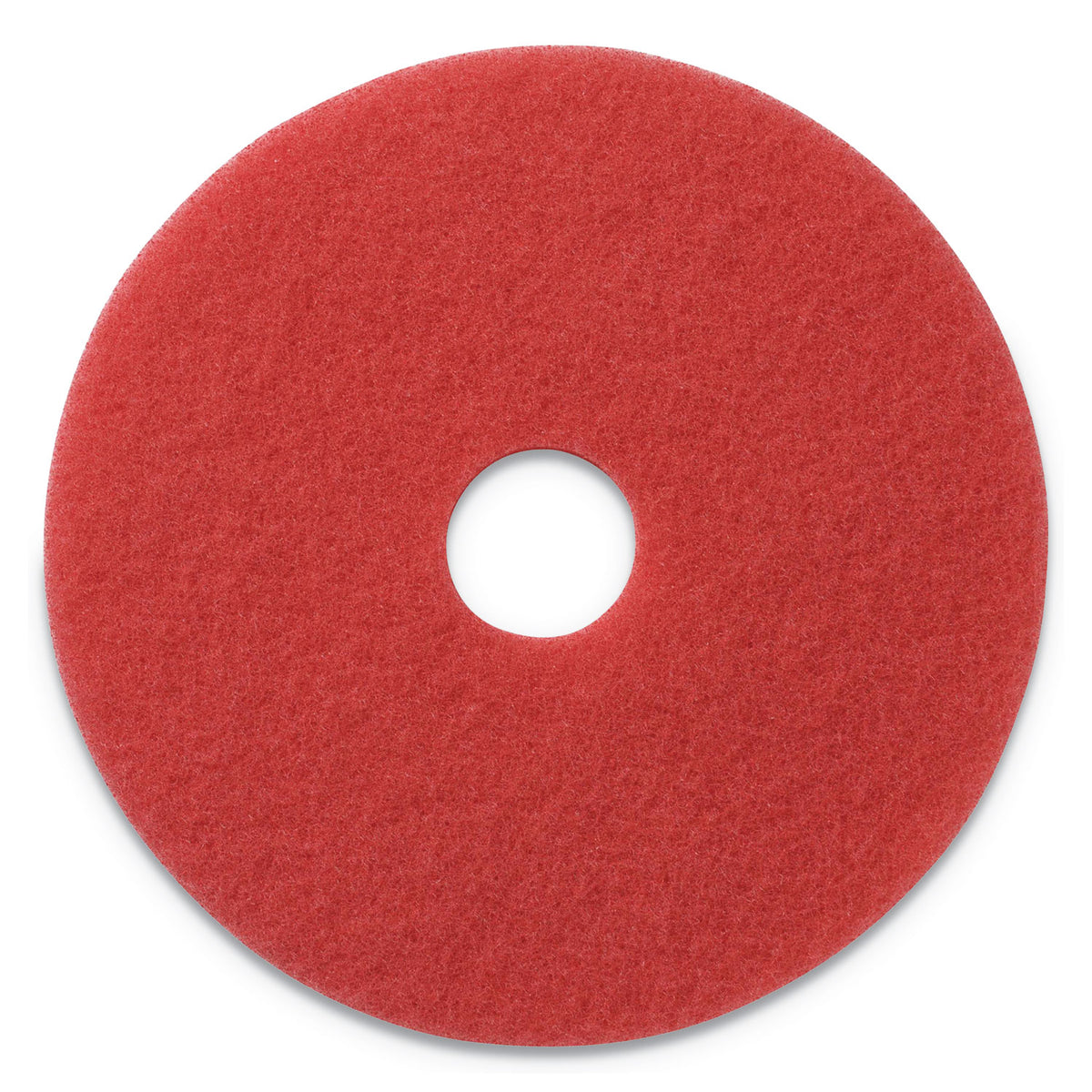 Americo Buffing Pads, 17 in, Red, 5/Case
