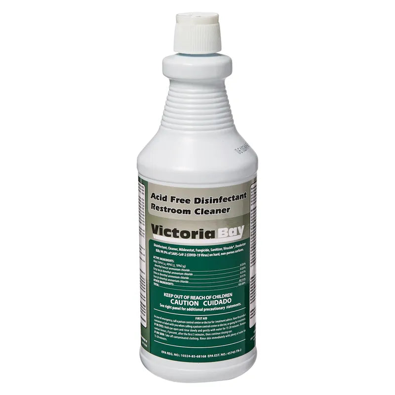 Victoria Bay acid-free disinfectant restroom cleaner 32 oz