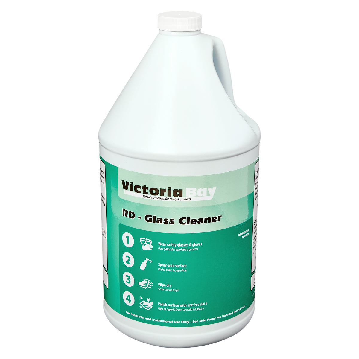 Victoria Bay RD glass cleaner, 1 gal jug
