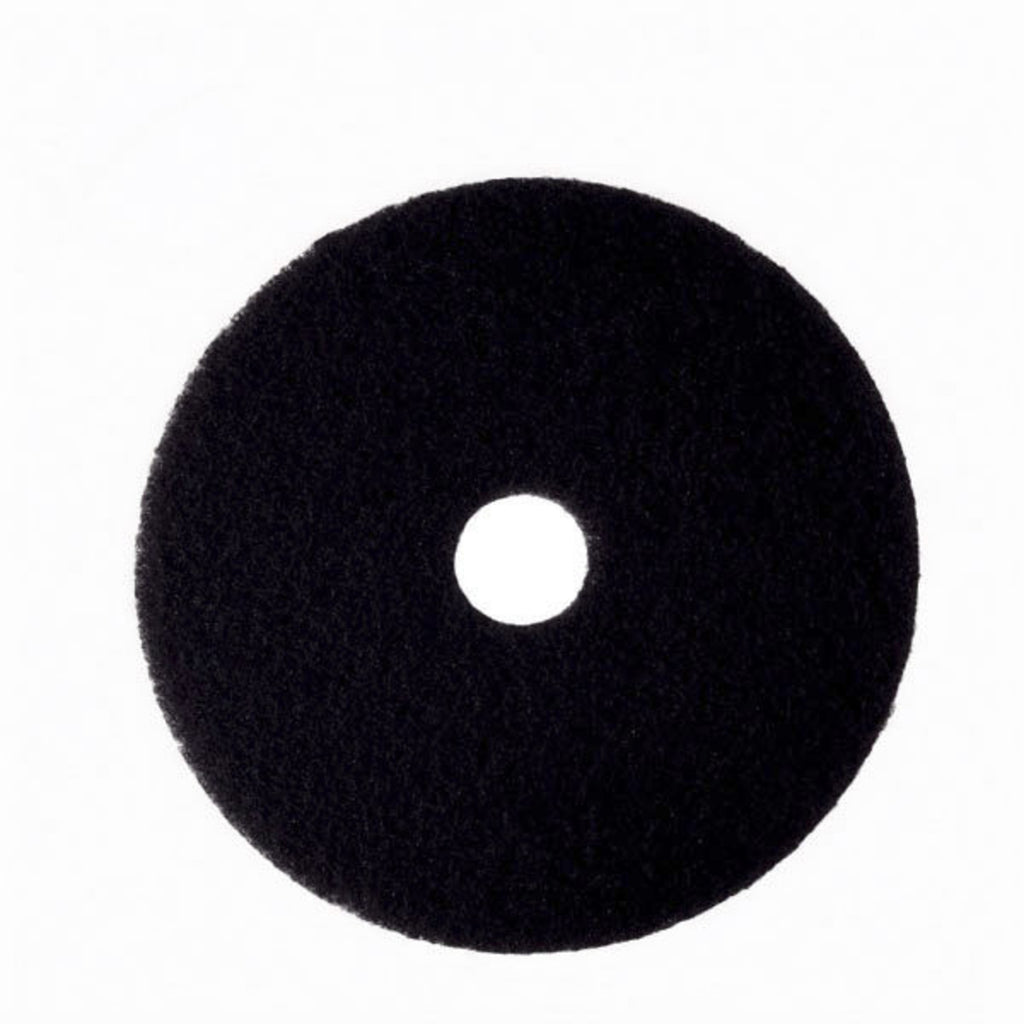 3M 7200 black stripper floor pad, 20 in