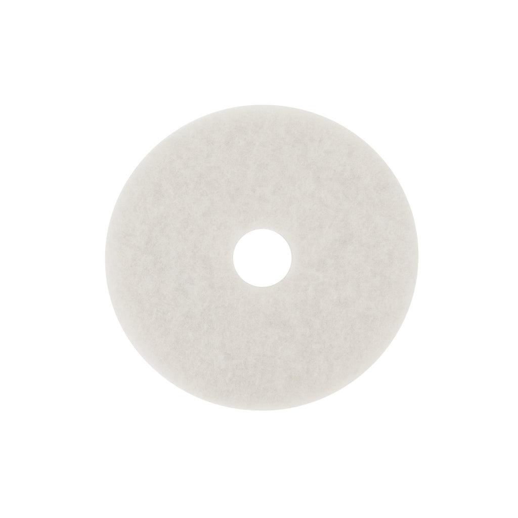 3M 4100 white super polish pad, 20 in