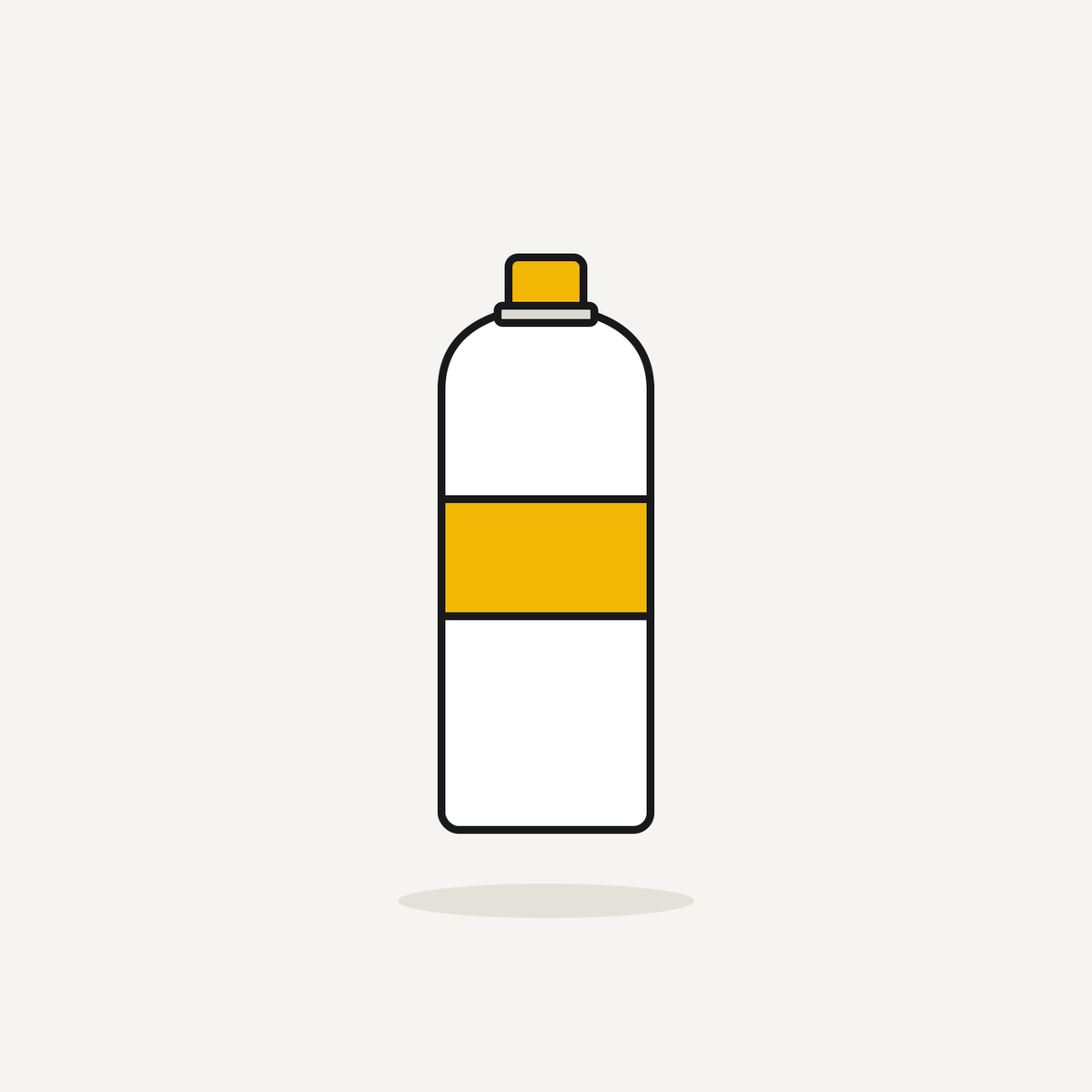 Aerosol can of dust mop treatment