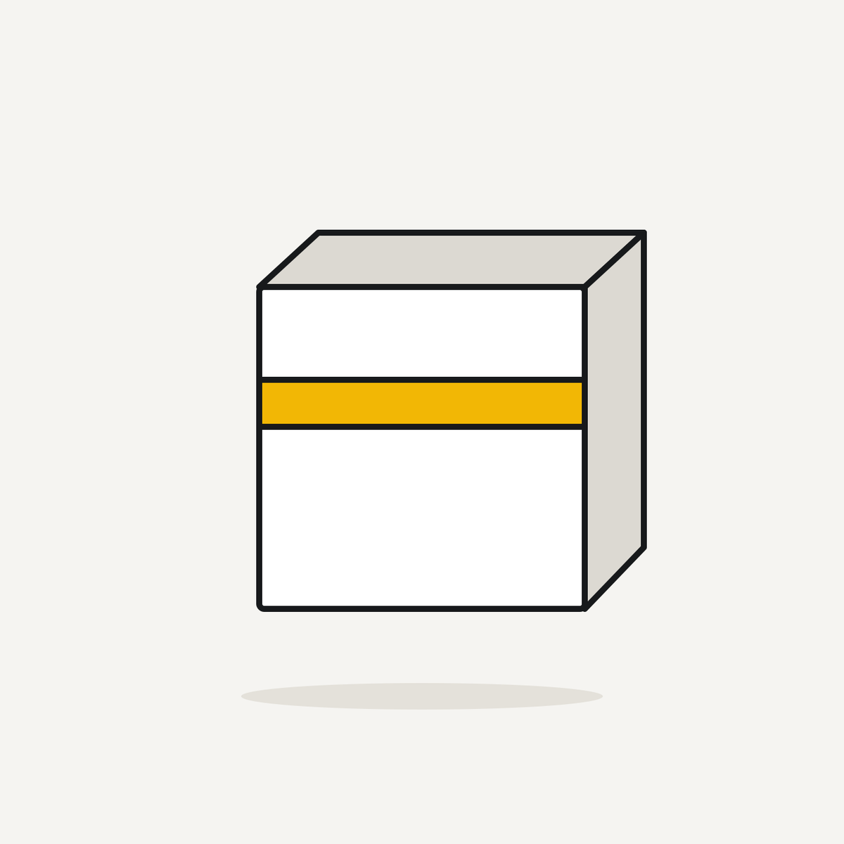 Box of oil-based sweeping compound