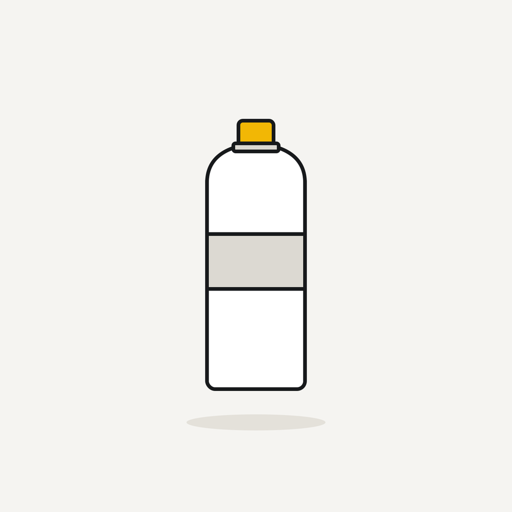 Metered air freshener refill can