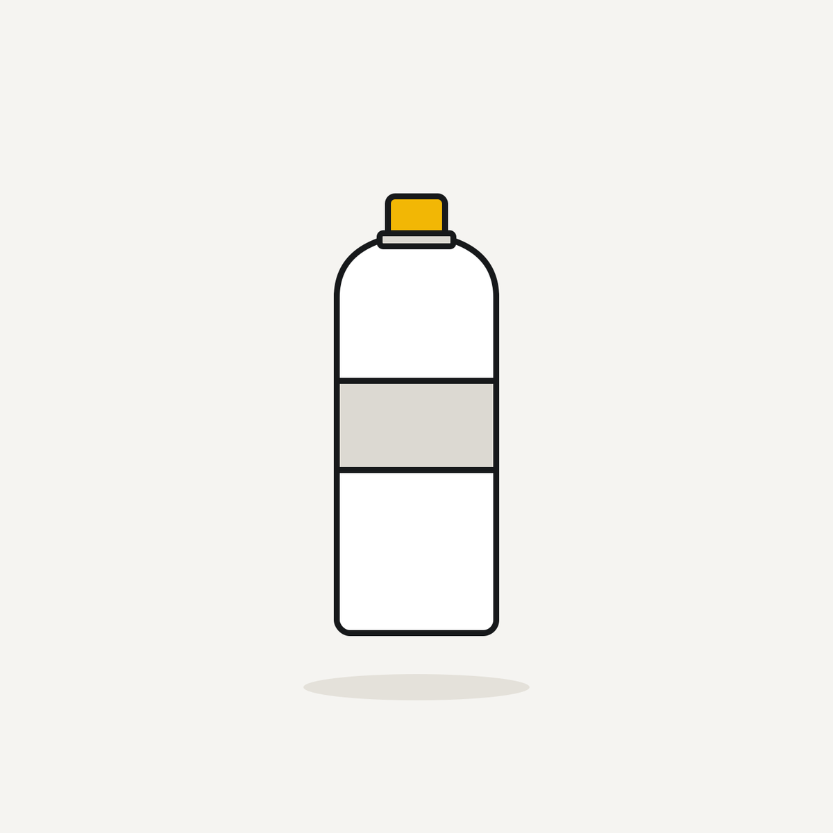Metered air freshener refill can