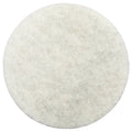 Victoria Bay 20 inch white burnishing floor pad