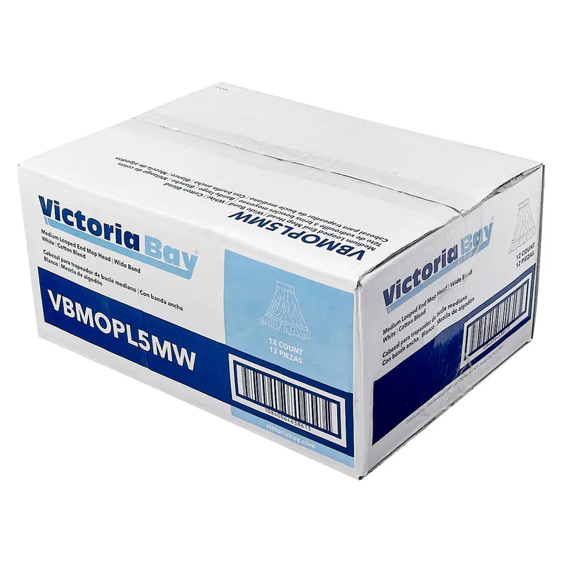 Victoria Bay medium looped-end wet mop head detail