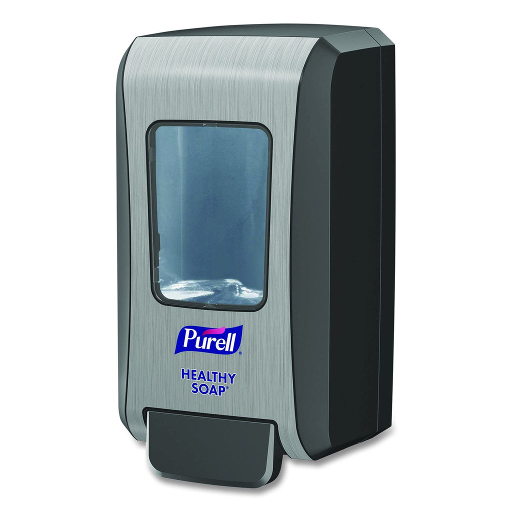 PURELL FMX-20 dispenser, graphite, angle view