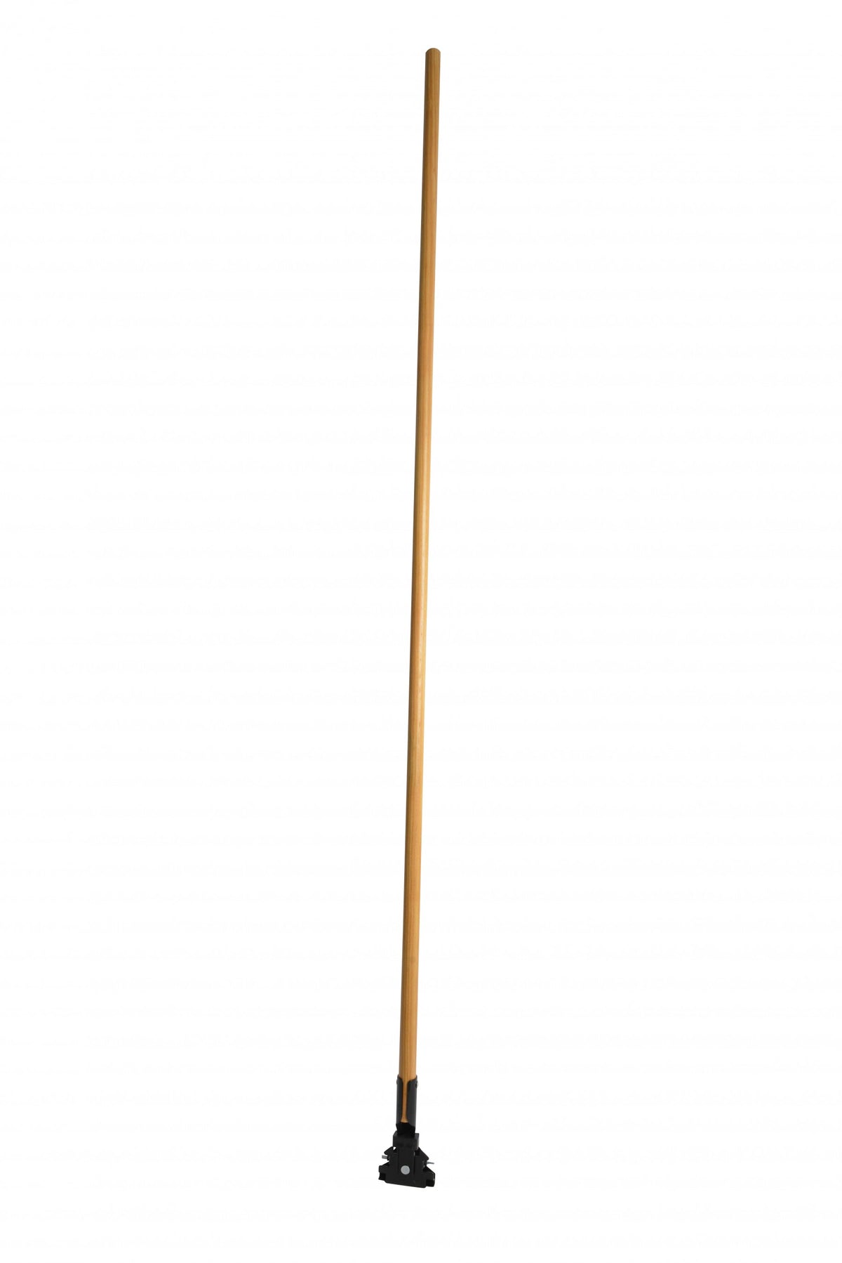 Janico 60 in natural wood dust mop handle with swivel clip